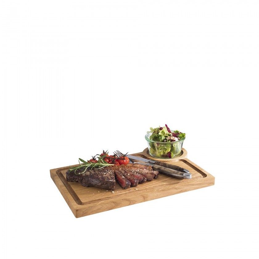Tábua Servir Madeira Oak 25X37cm Tábua Servir Madeira Oak 25X37cm