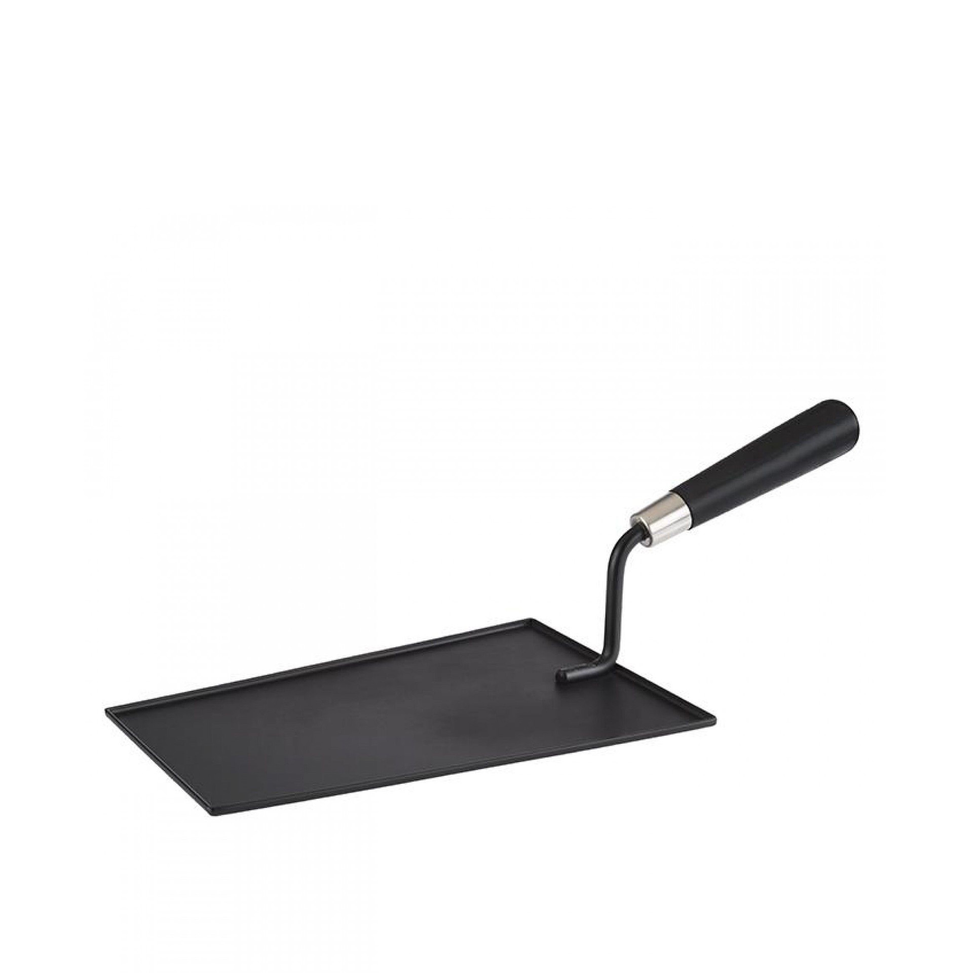 Espátula Servir com Pega Inox Bob Preta 23.5X15.5cm