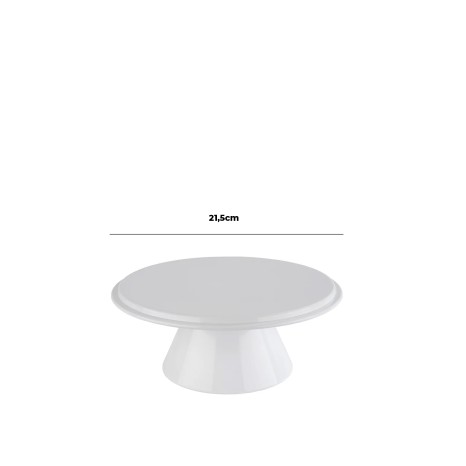 Suporte Bolo Melamina Classic Branco - Image product