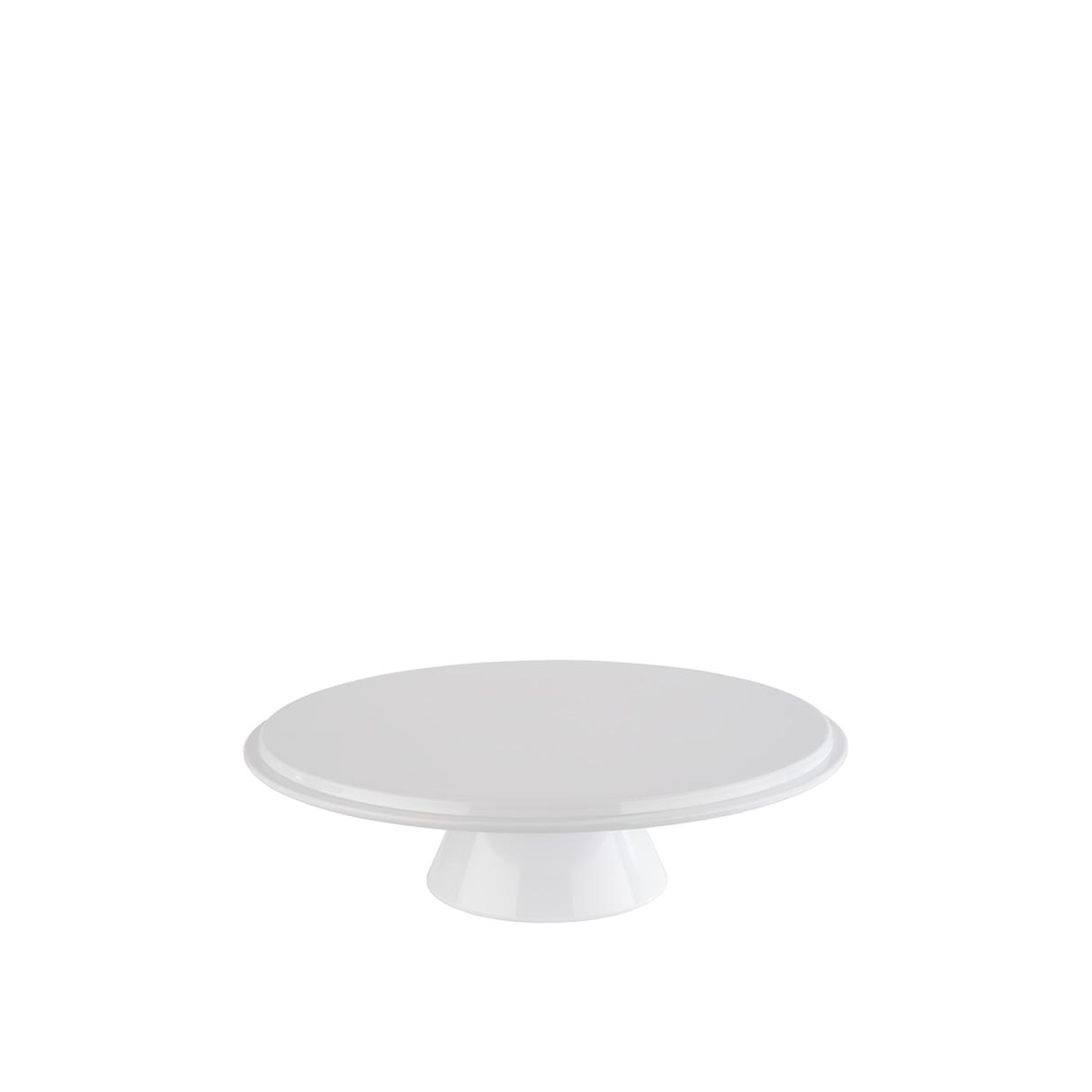Suporte Bolo Melamina Classic Branco 30.5cm