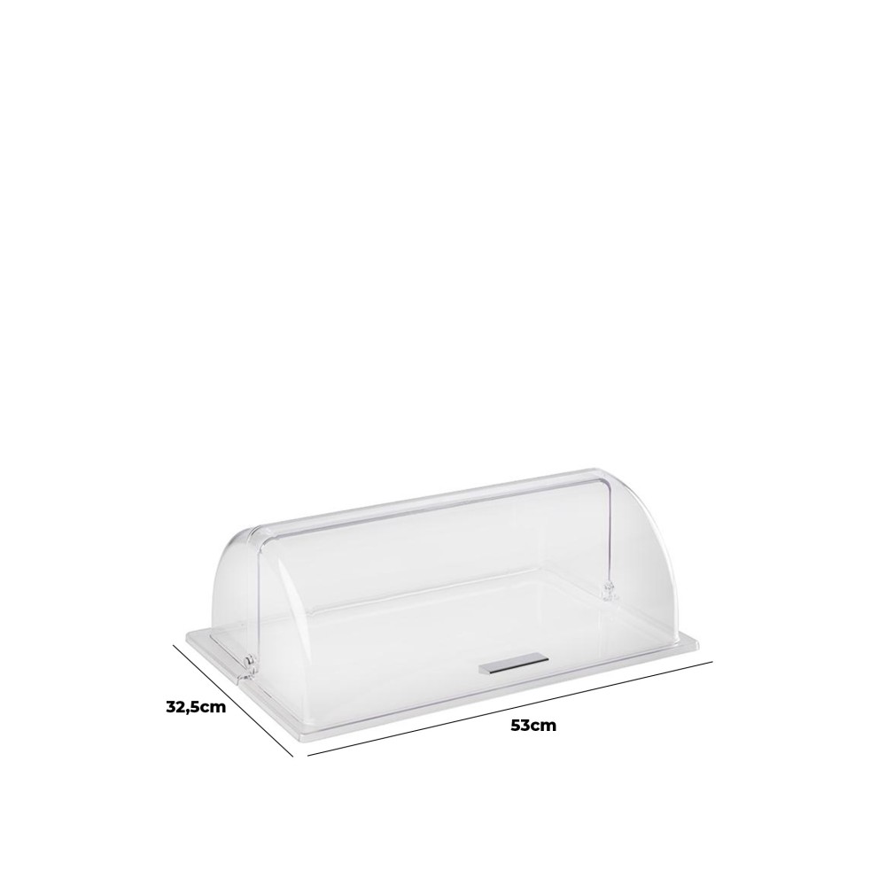 Camp�nula Policarbonato Gn 1/1 53X32.5cm