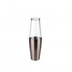 Conjunto Shaker Inox Boston 700ml + Copo Vidro 400ml