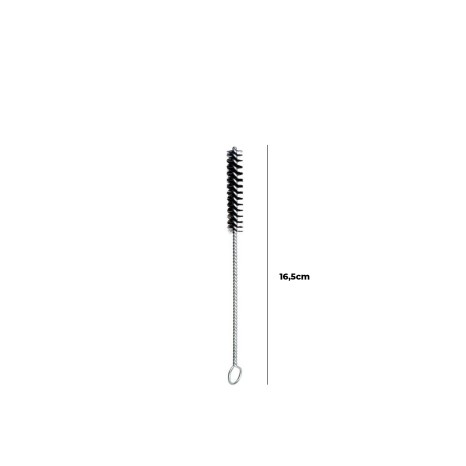 Escova Lava Garrafas Preta 16.5cm - Image product