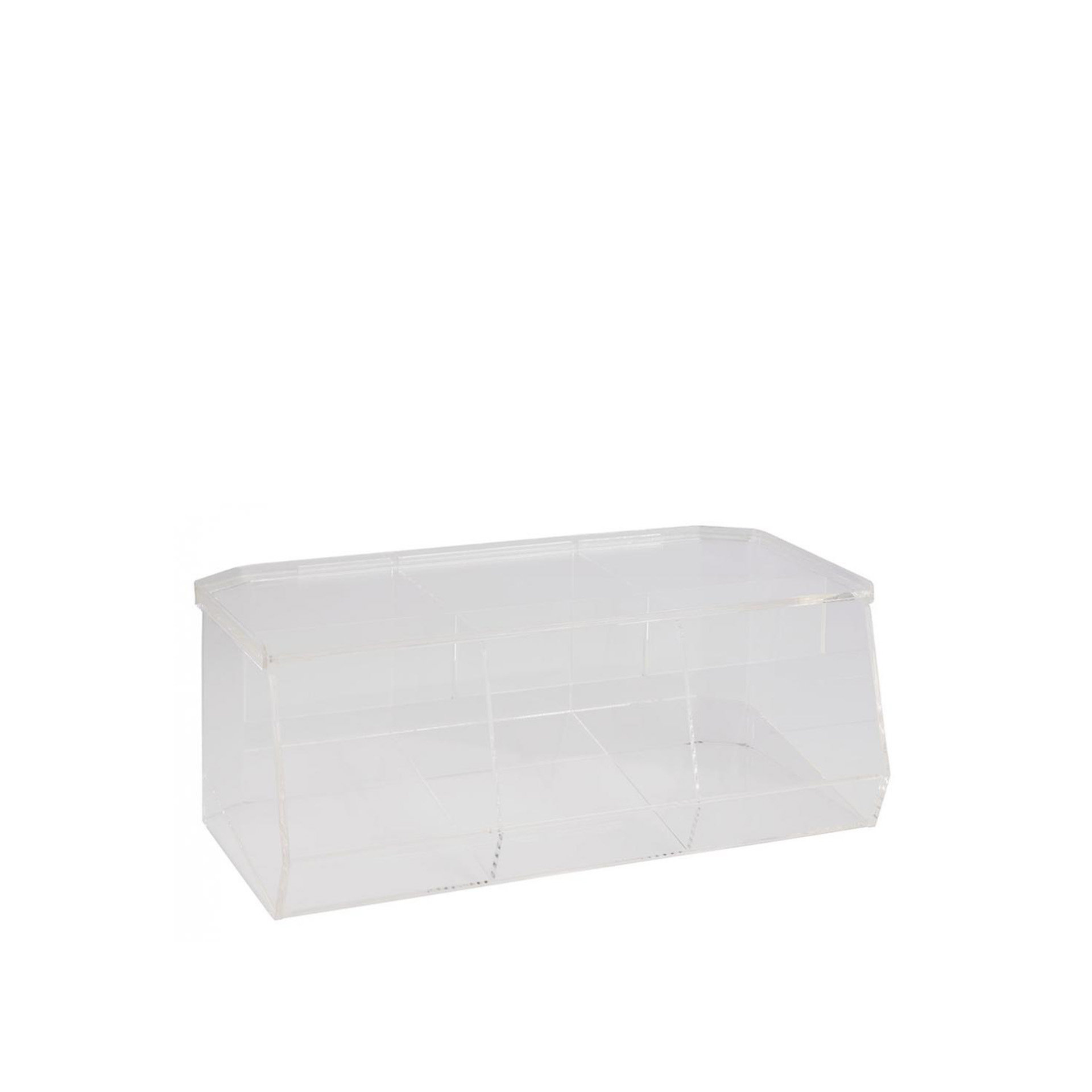 Expositor com 3 Compartimentos 43X18cm