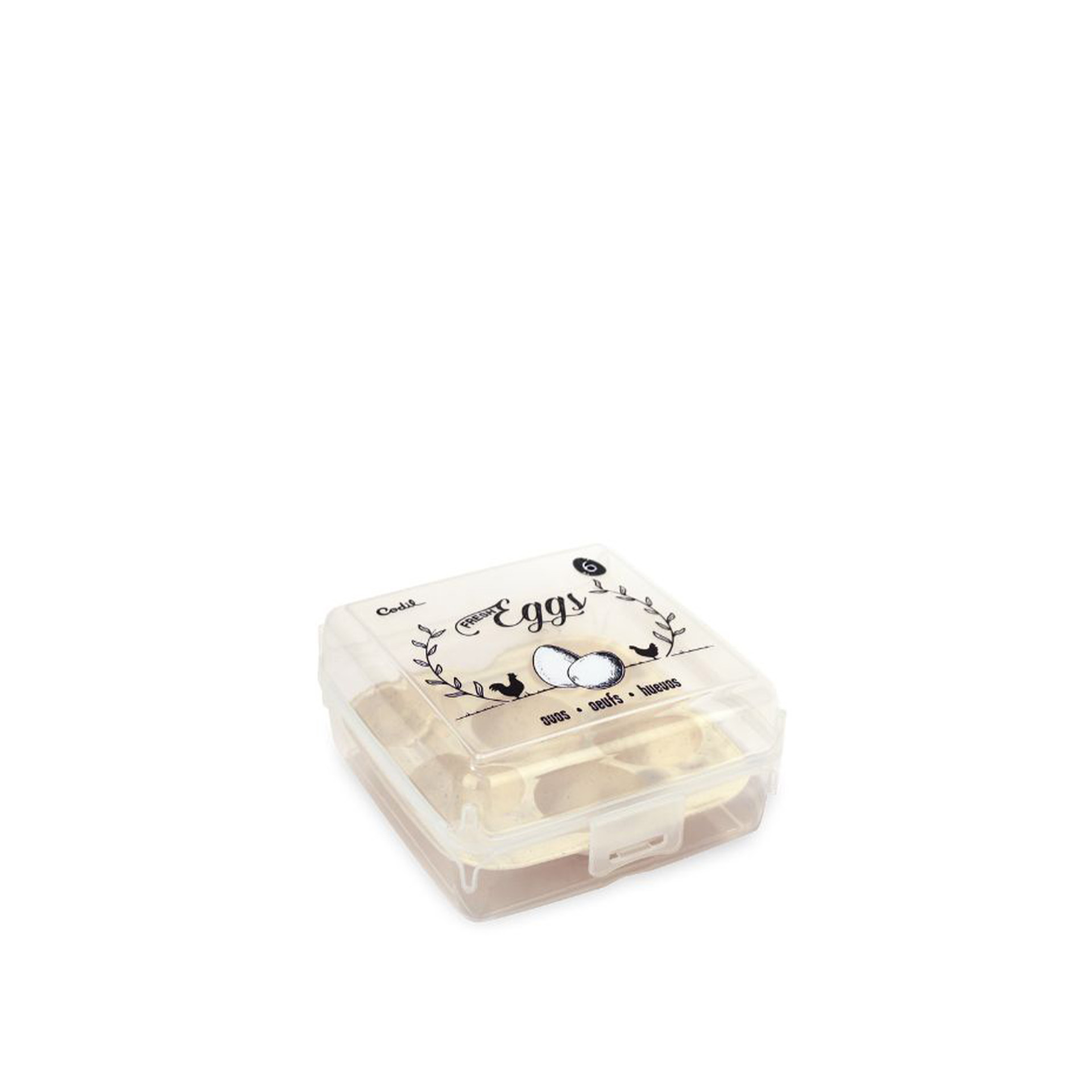 Caixa Hermética Codil Beclassic para Ovos Bege