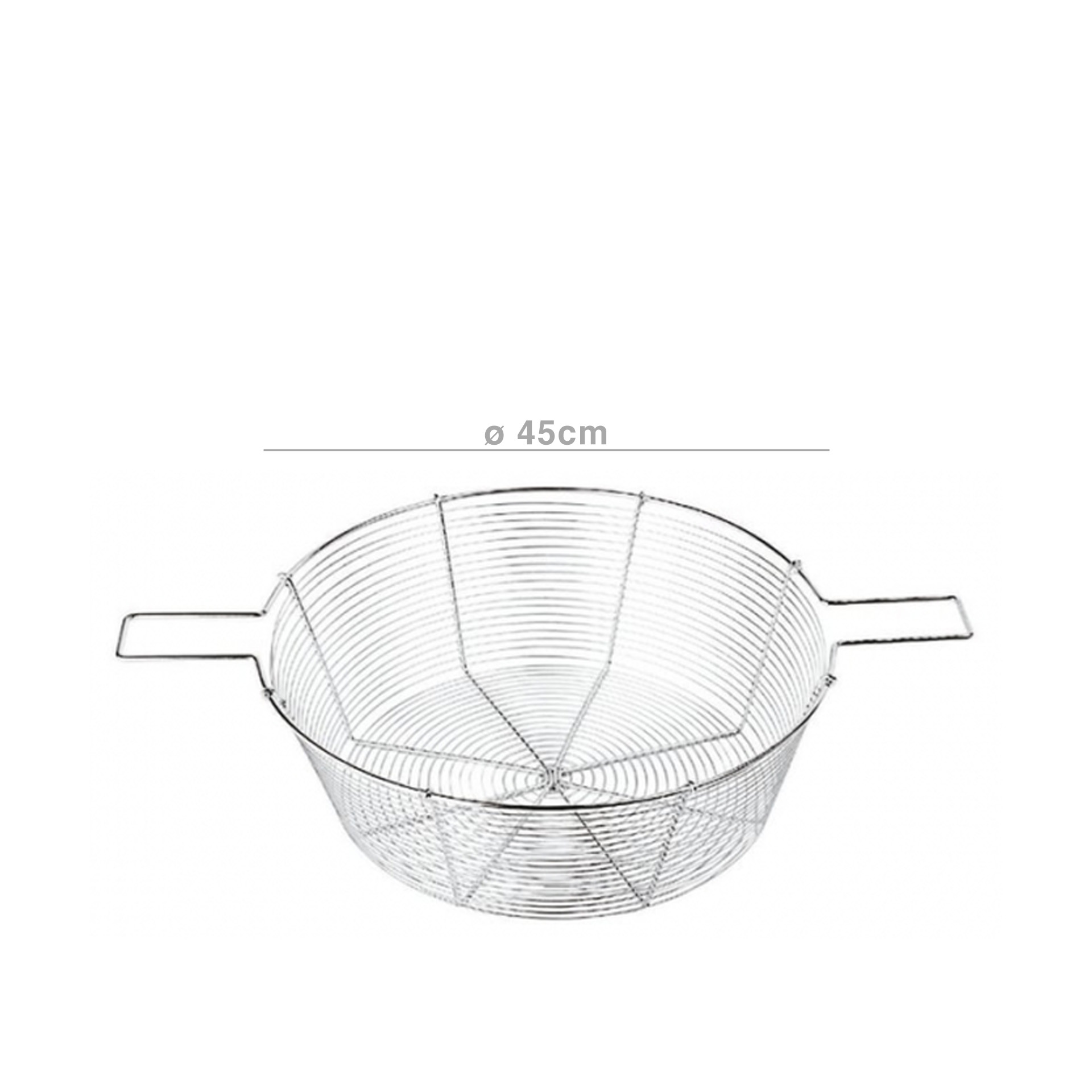 Cesto Estanho para Frigideira 45X15.5cm