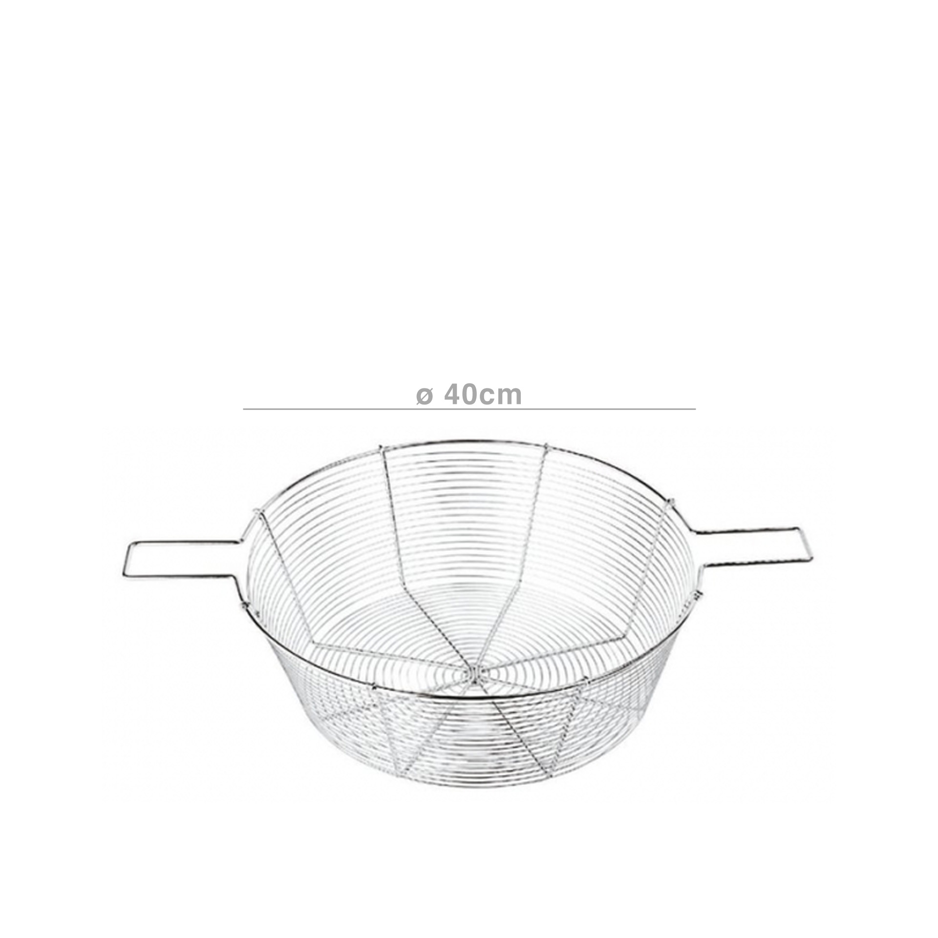 Cesto Estanho para Frigideira 40X12.4cm