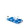 Cuvete Gelo 6 Formas Silicone 19X10.5X3CM