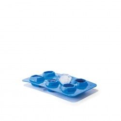 Cuvete Gelo 6 Formas Silicone 19X10.5X3CM