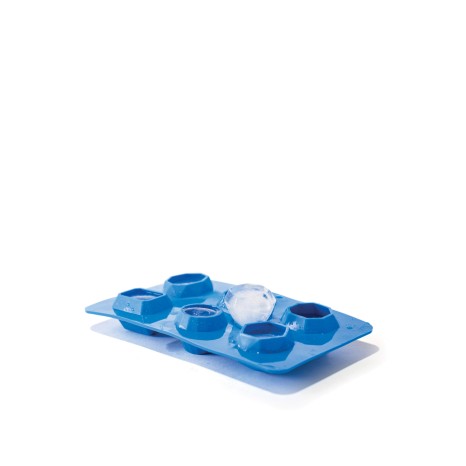 Cuvete Gelo 6 Formas Silicone 19X10.5X3CM - Image product