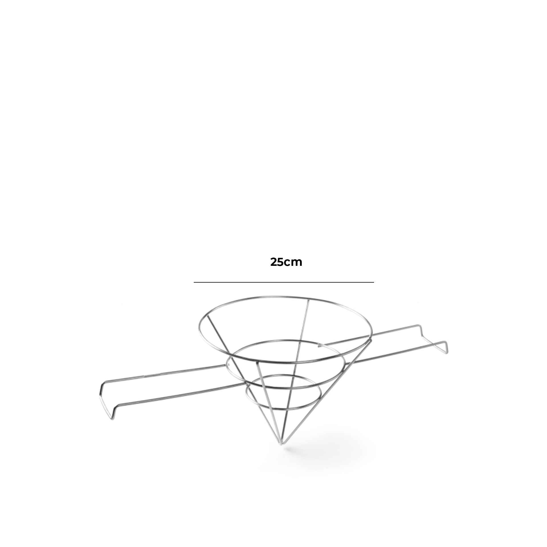 Porta Filtro Gordura Ø25X20CM Hendi