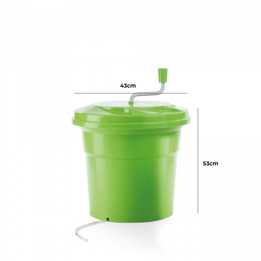 Centrifugadora Salada Redonda Verde