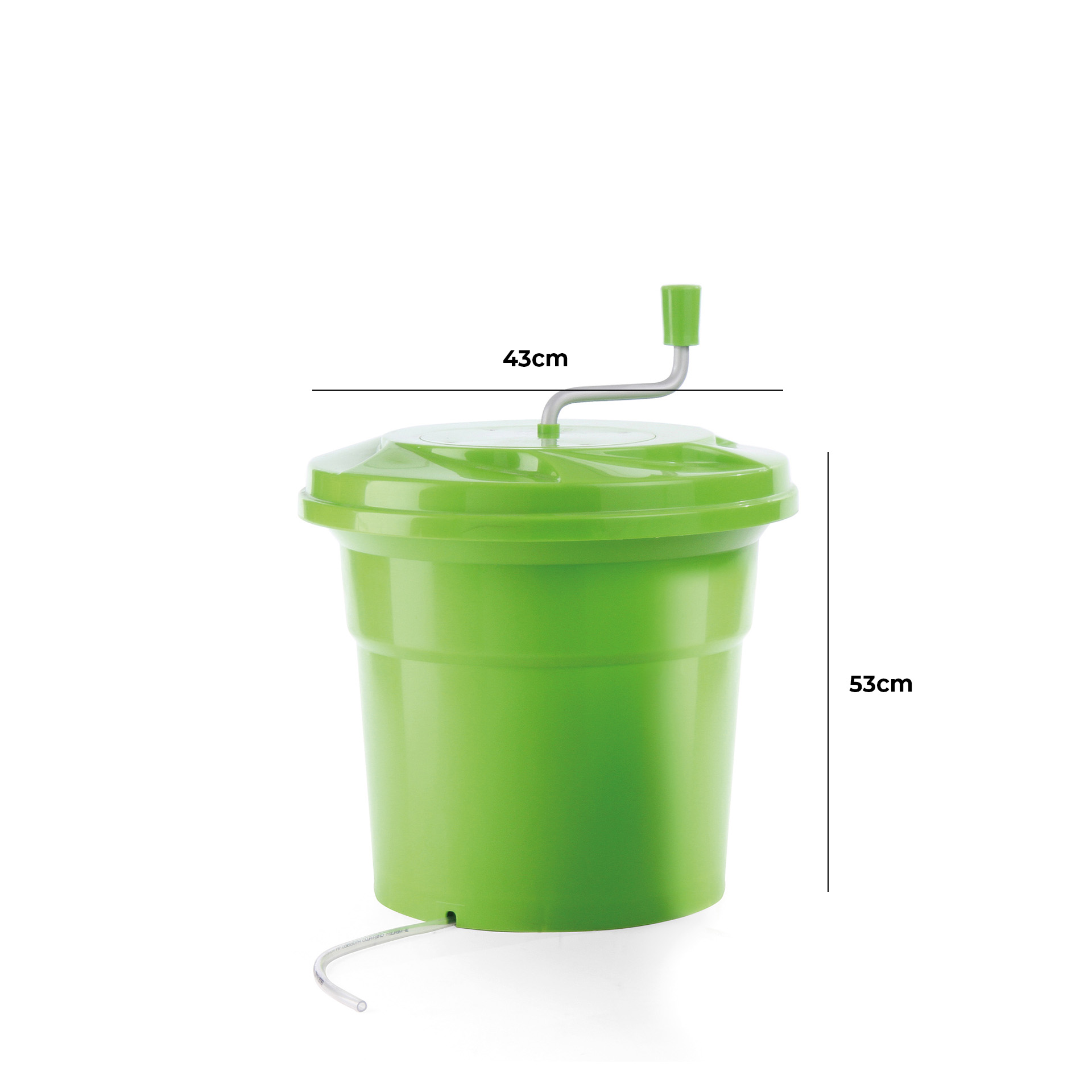 Centrifugadora Salada Redonda Verde