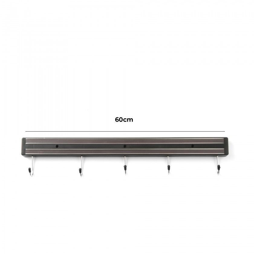 Suporte Magntico para Facas com Ganchos