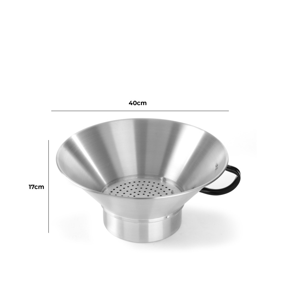 Coador Alum�nio para Fritos 40X17CM