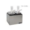 Dispensador Condimentos 2X2.36L 24.7X19.6X32CM