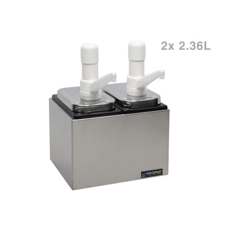 Dispensador Condimentos 2X2.36L 24.7X19.6X32CM - Image product