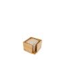 Porta Guardanapos Bambu Natural 13X13X10CM