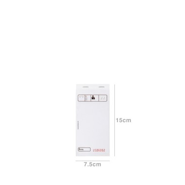 Bloco Pedidos Autocopiativo para Empregado Mesa 7.5X15CM Pack 10