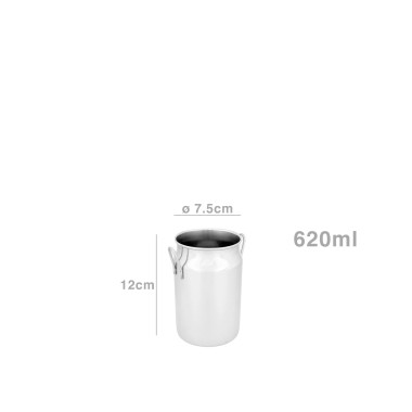 Bilha Inox 620ML 7.5X12