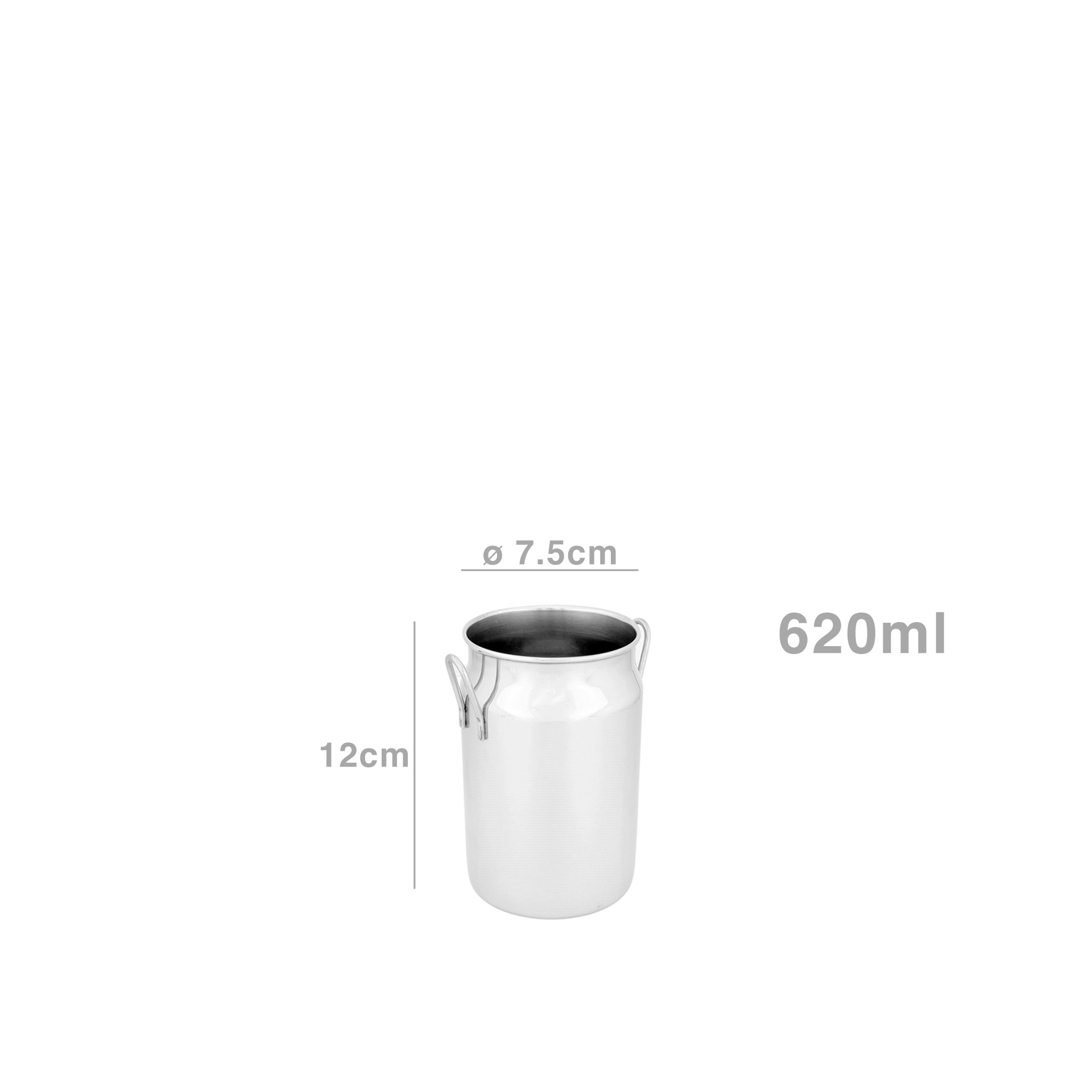 Bilha Inox 620ML 7.5X12