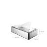 Dispensador ABS cromado Lenos Faciais 26X14X5.6CM