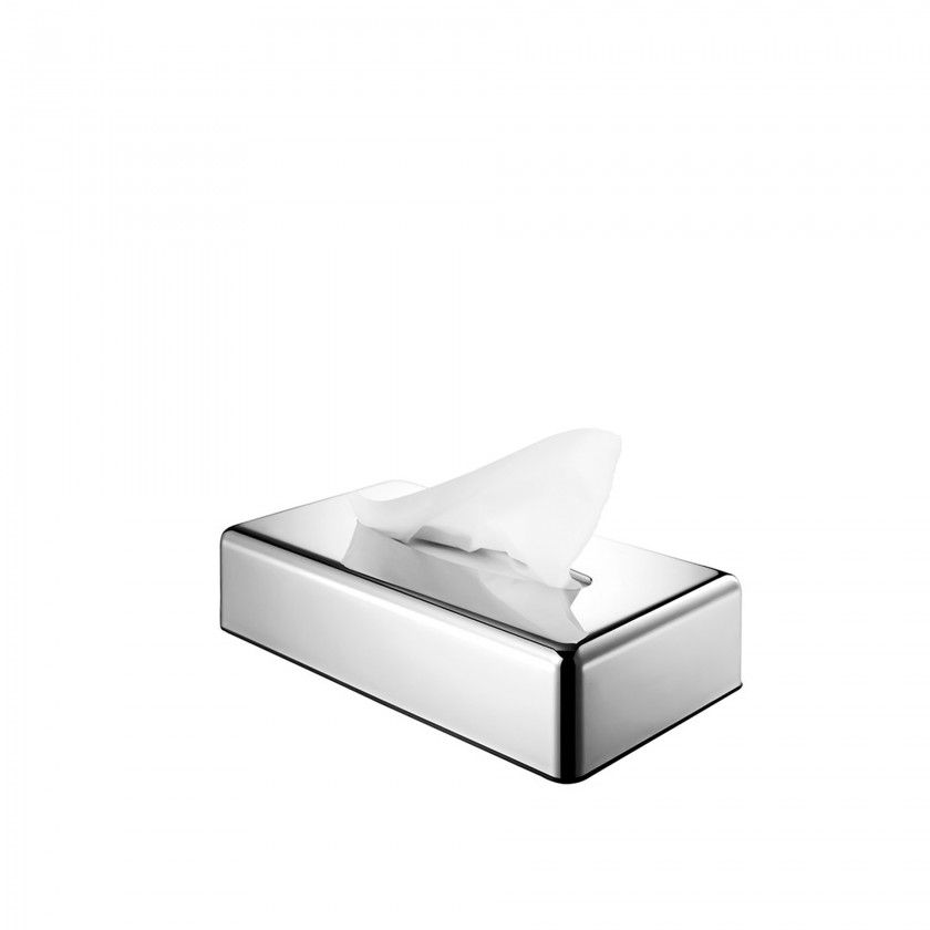 Dispensador ABS cromado Lenos Faciais 26X14X5.6CM