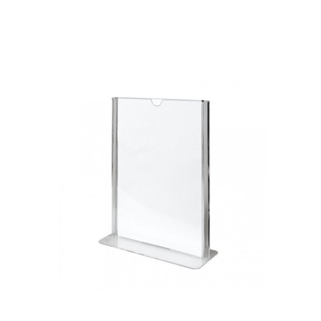 Porta Menus de Mesa Acr�lico Transparente A4 - Image product