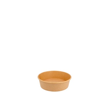 Saladeira Cartão Kraft Redondo 500ml 15X4.5cm Pack 50