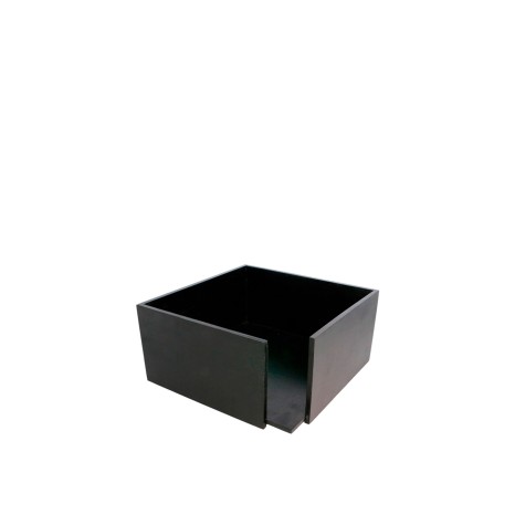 Porta Guardanapos Bambu Preto 21X21X10CM - Image product