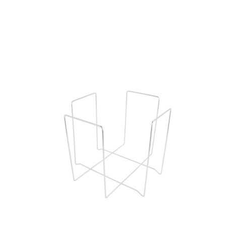 Porta Guardanapos Metal 22X22X18CM - Image product