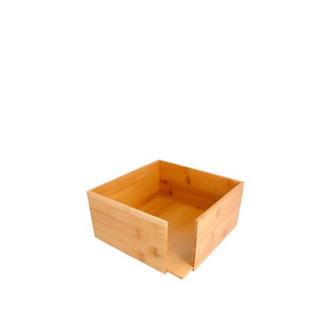 Porta Guardanapos Bambu Natural 21X21X10CM - Image product