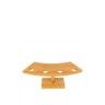 Suporte Bambu Natural 4 Cones 26X10.5X9cm