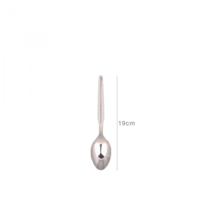 Colher Inox Liso II Mesa 19cm Colher Inox Liso II Mesa 19cm