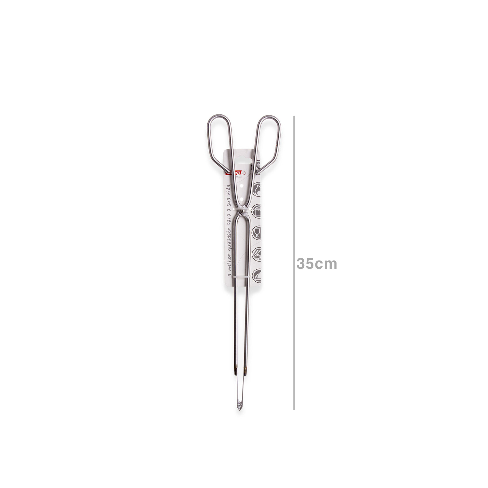 Tenaz Churrasco Inox 35cm
