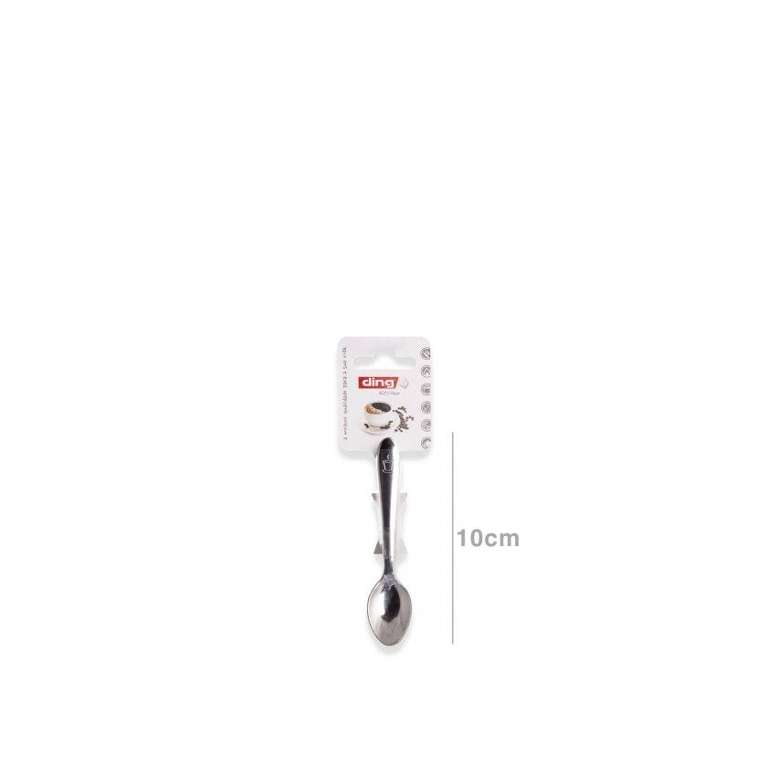 Colher Inox Moka Café 10cm Pack 12 Colher Inox Moka Café 10cm Pack 12