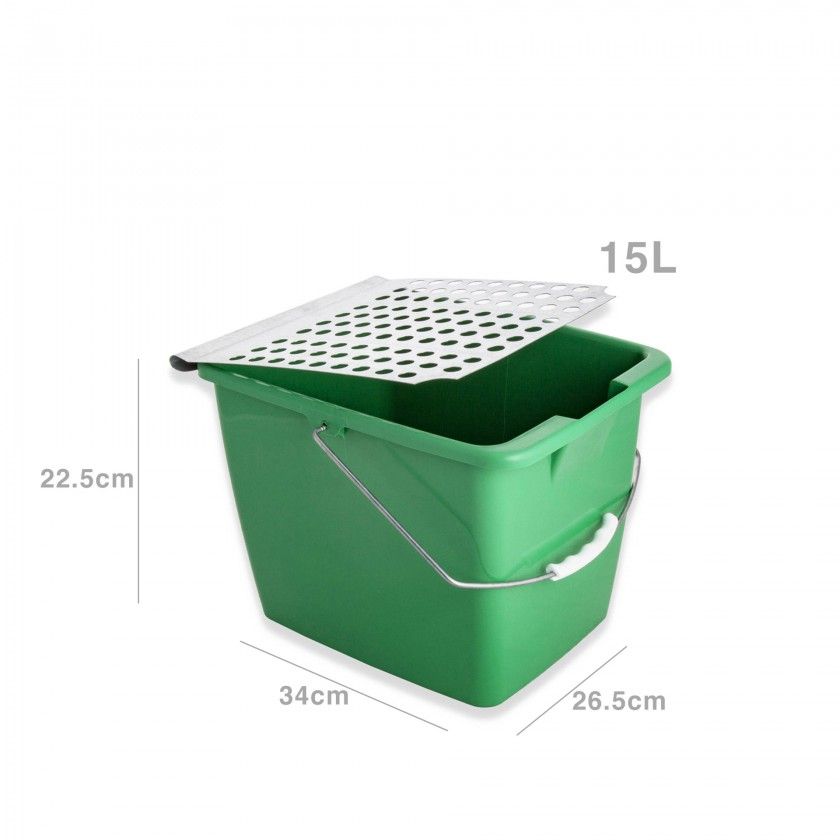 Balde Pintura com Grelha 15l 34X26.5X22.5cm Balde Pintura com Grelha 15l 34X26.5X22.5cm