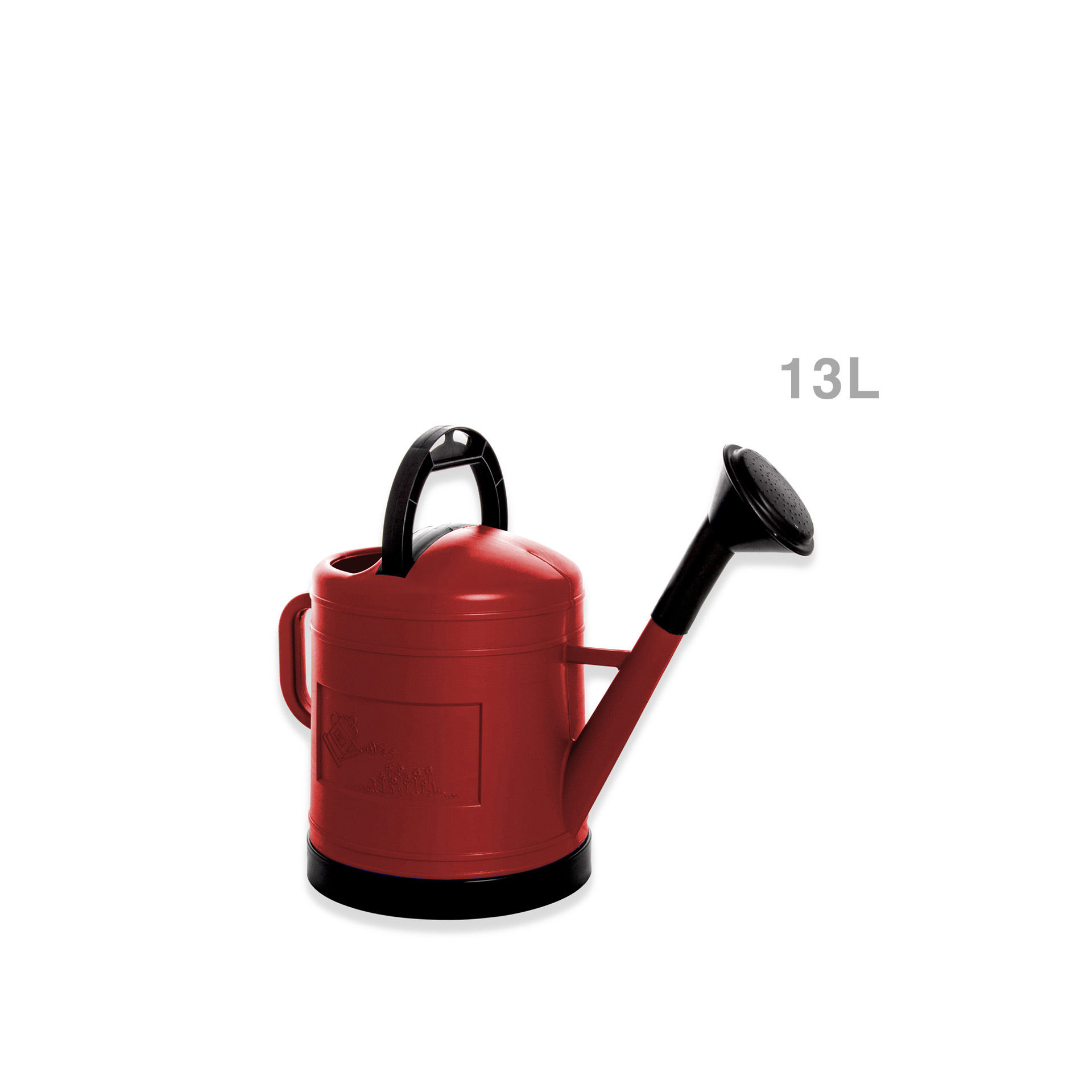 Regador Plástico Garden Redondo 13l