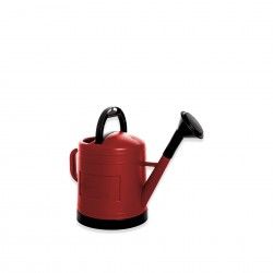 Regador Plstico Garden Redondo Vermelho 13l