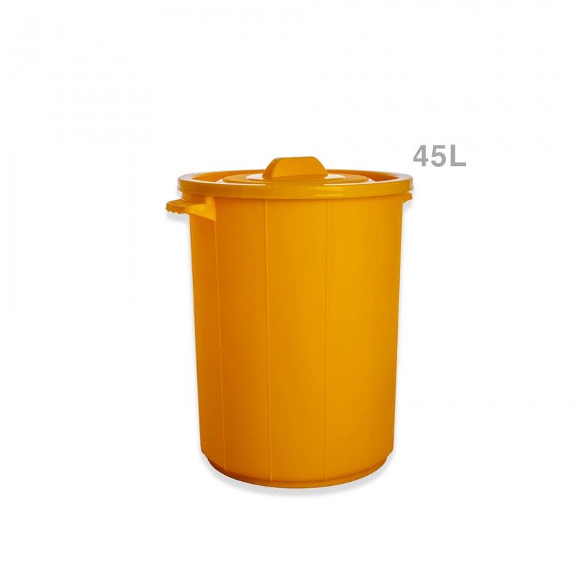 Balde Plástico Eco Redondo 45l Balde Plástico Eco Redondo 45l