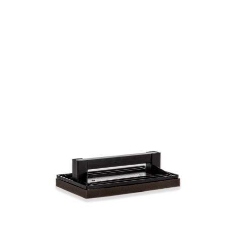 Talocha Pl�stico com Esponja Retangular Preto 16X27cm - Image product