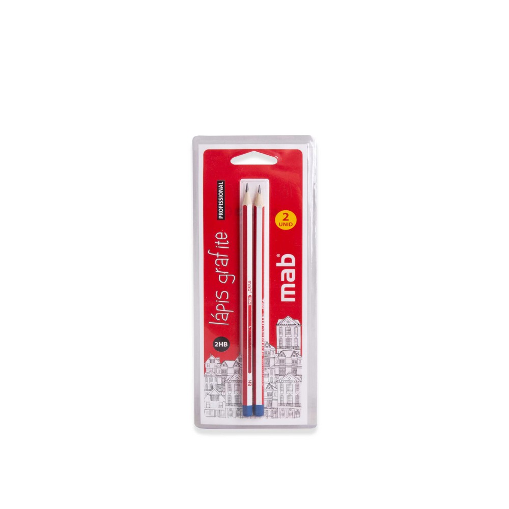 Lápis 2Hb Mab Pack 2