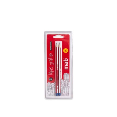 Lápis 2Hb Mab Pack 2