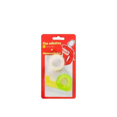 Rolo Fita Cola Mab com Desenrolador 12mmX10M