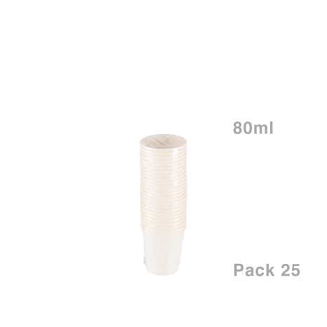 Copo Papel Hot Coffee 80ML Pack 25 - Image product