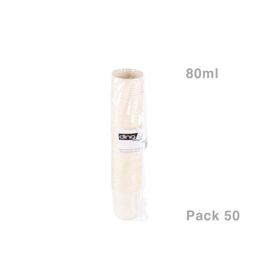 Copo Papel Hot Coffee 80ML Pack 50 Copo Papel Hot Coffee 80ML Pack 50