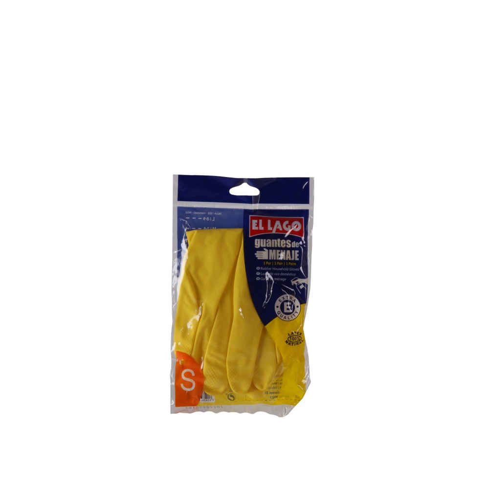 Luva Dom�stica L�tex Tamanho S Pack 2