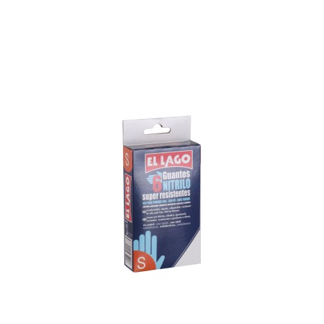 Luvas Nitrilo Azul Pack 6 - Image product