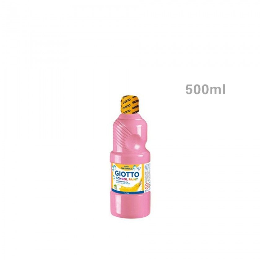 Guache Giotto School Paint Rosa Carne 500ml Guache Giotto School Paint Rosa Carne 500ml