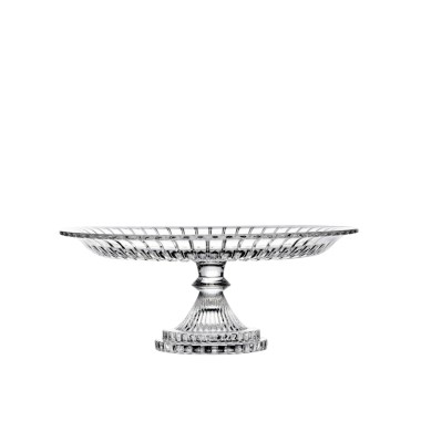 Prato Bolo Glamour com P� Redondo 38X13cm